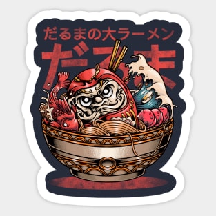 Daruma Ramen Sticker